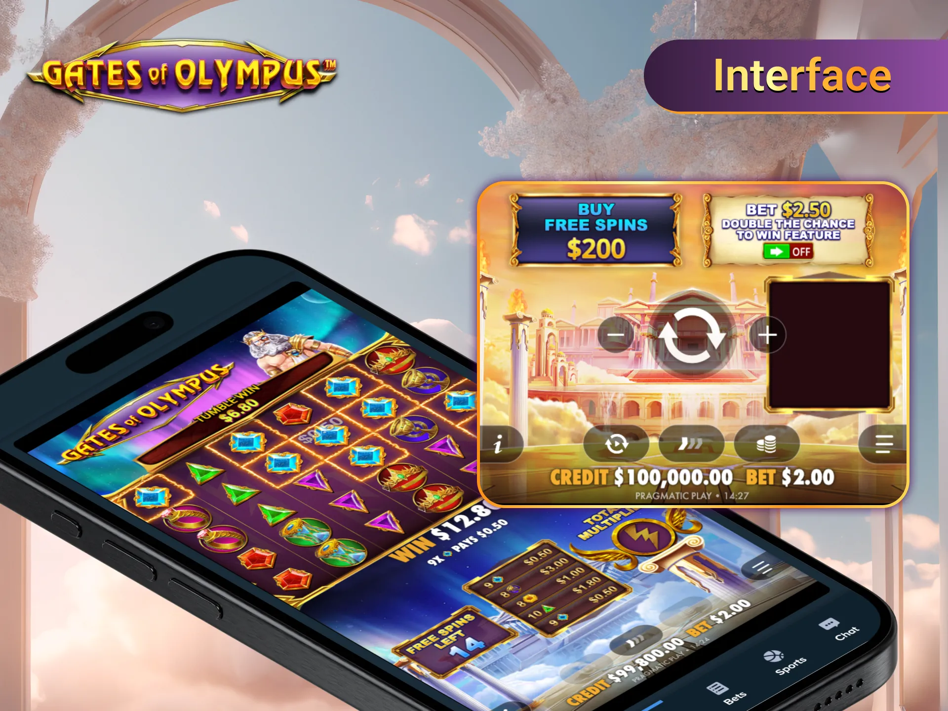 Gates of Olympus app design for effortless exciting sessions.