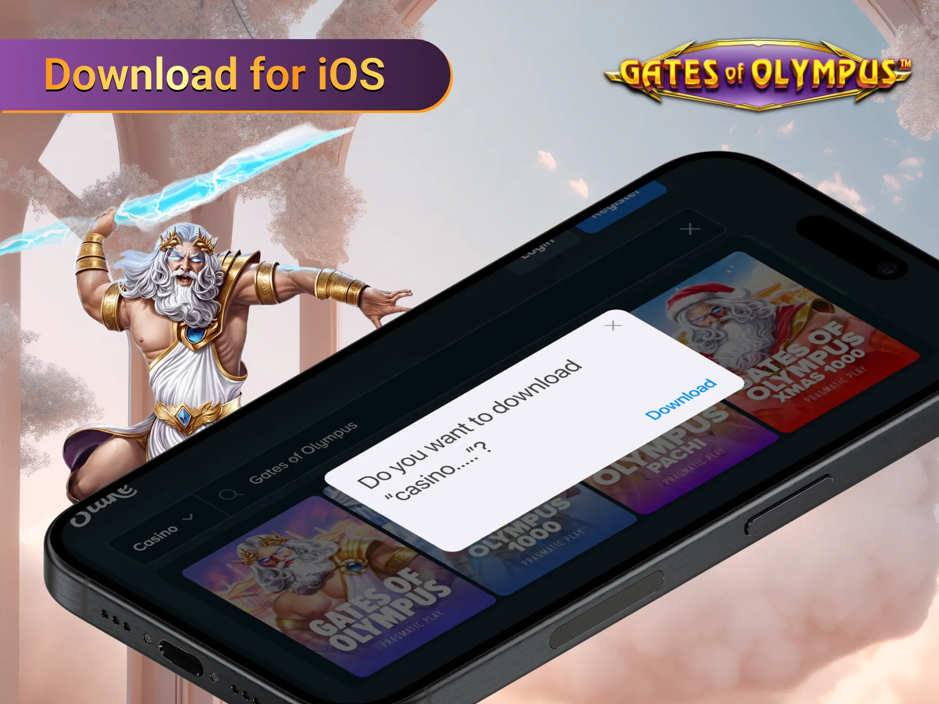 Gates of Olympus install on iPhone and play instantly.