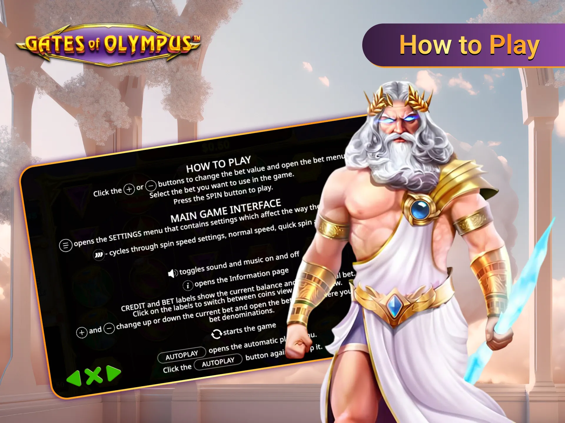 Gates of Olympus learn fast and play with confidence.