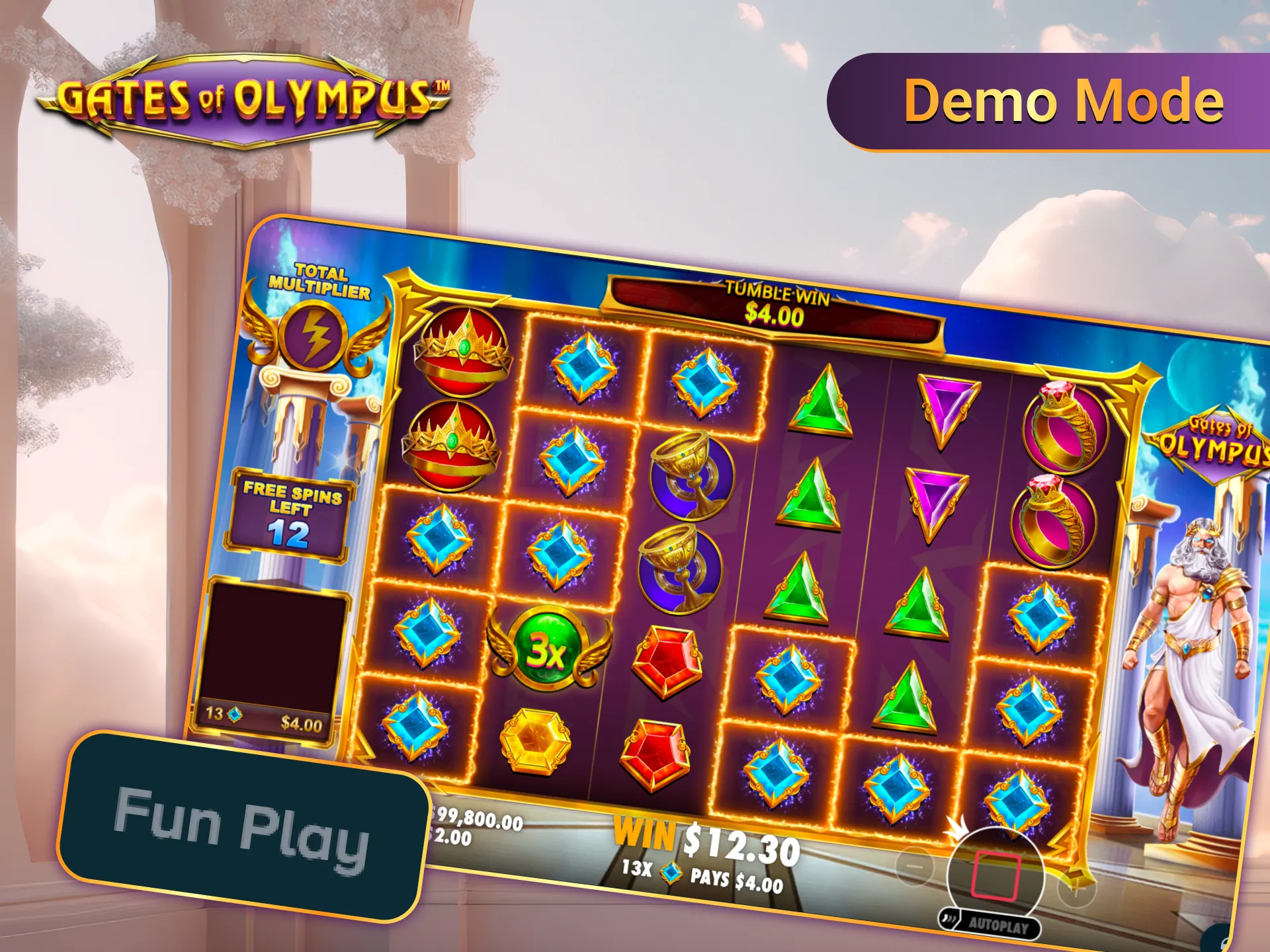 Gates of Olympus train free before real stakes begin.