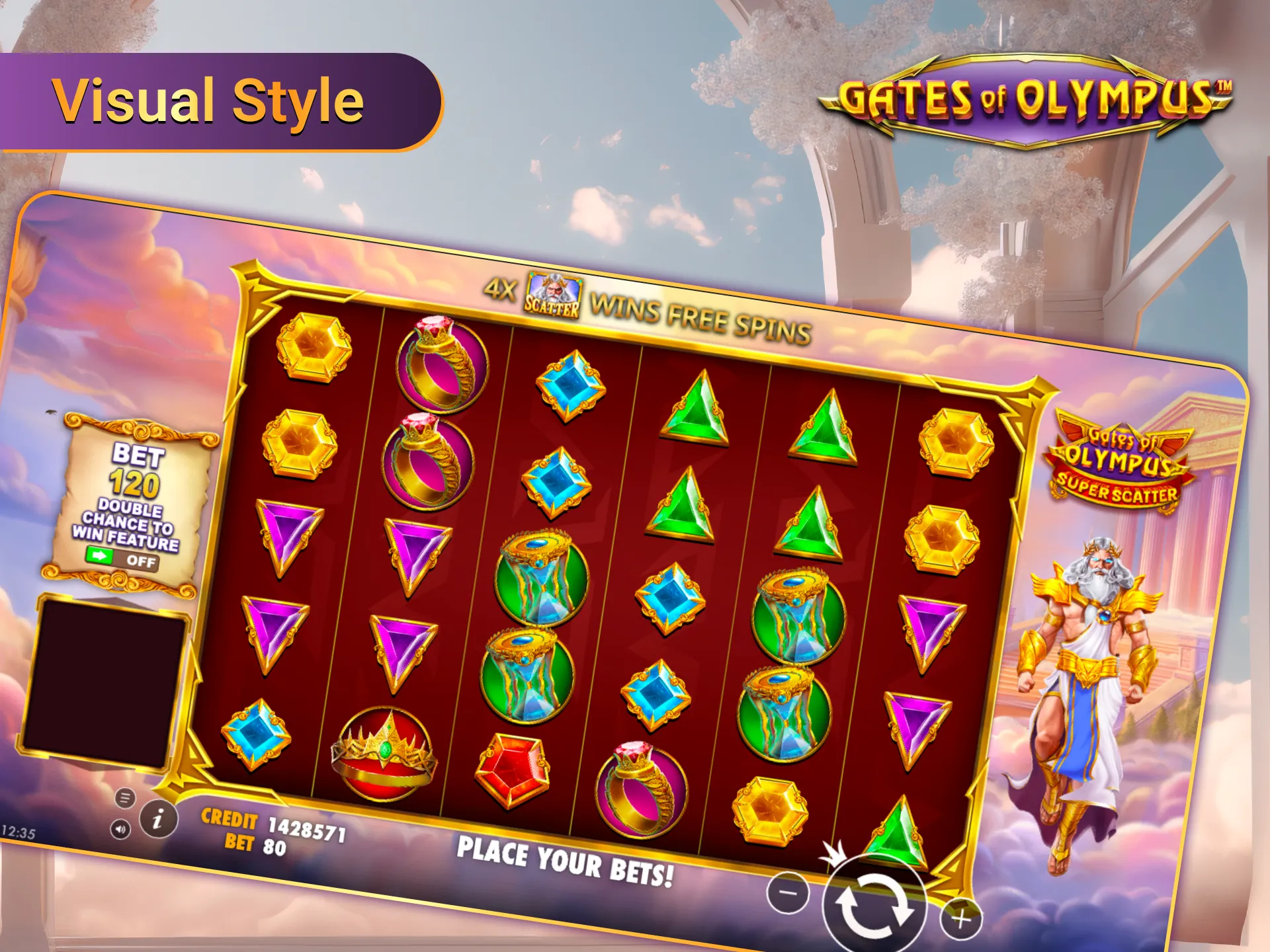 Gates of Olympus stunning style invites you to play.