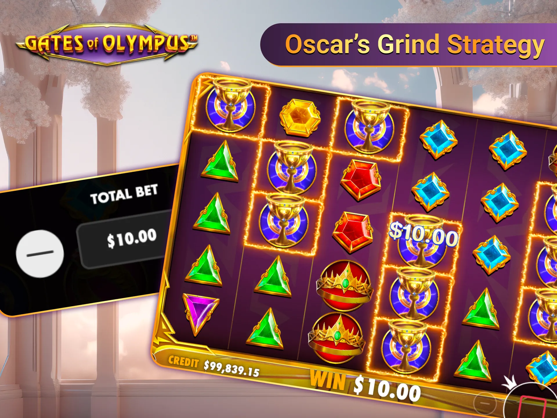 Gates of Olympus Oscar Grind for controlled steady winning.